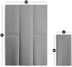 Linen-Feel Grey Paper Napkins - Decorative Cloth-Like Disposable Dinner Napkins - Soft And Absorbent Napkins for Thanksgiving, Party, Wedding, Bathroom Or Any Occasion. (Pack of 100) - Image 3