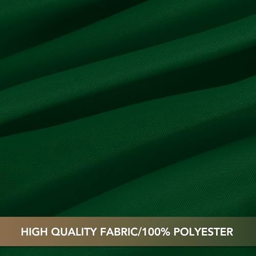 sancua Tablecloths Rectangle, 6 Pack Table Cloth for 8 Foot Tables, Hunter Green - Image 6