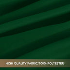 sancua Tablecloths Rectangle, 6 Pack Table Cloth for 6 Foot Tables, Hunter Green - Image 6