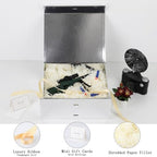 Large Gift Box with Lid 5 Pcs 13X11X5.3 In Silver Magnetic Gift Box Large - Image 2