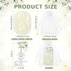 50 Sets Baptism Party Favors for Guests Baptism Angel Soap Bulk - Image 2