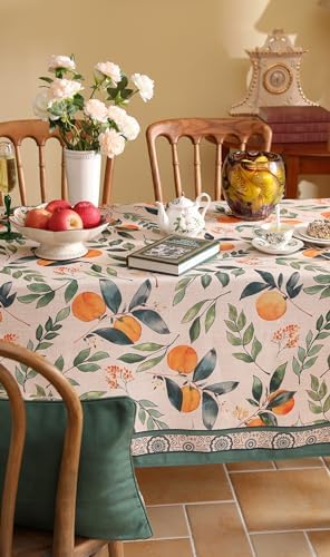 patdrea Designer French Printed Tablecloth,Square,67"x67" - Image 4