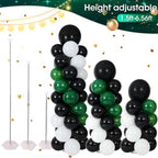 Balloon Column Stand with 101 Balloons, Balloon Column Kit Set of 2, Metal Balloon Tower Stand with Base for Floor, Height Adjustable from 1.57 to 7 Ft, For Party Decorations - Image 4