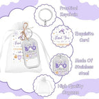 72PCS Halloween Baby Shower Favors Bottle Opener Keychains Purple - Image 6