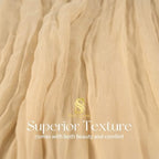 Showgeous 20 Pack Nude Cheesecloth Table Runner, 17 x 108 Inches - Image 4