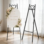 47'' Easel Stand for Wedding Sign Heavy Duty Display for Art by wnfouhomesolutions