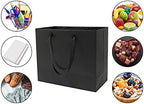 HUAPRINT Large Black Gift Bags with Handles, 30 Pack, 13x5x10 IN - Image 4