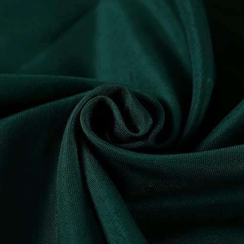 Fokitut 2 Pack Waterproof Rectangle Tablecloth, 60x102 Inch, Stain Resistant and Wrinkle Polyester Table Cloth, Fabric Table Cover for Kitchen Dining, Wedding, Party, Holiday Dinner-Hunter - Image 4