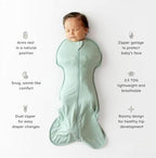 KYTE BABY Swaddle Bag in Sage 0.5 - Image 2