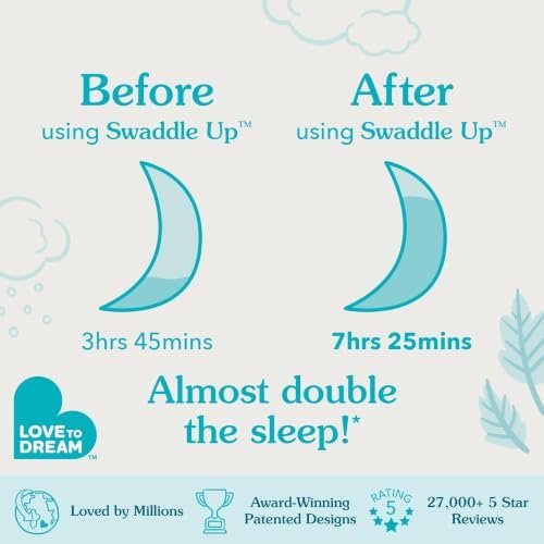 Love to Dream Swaddle Up Bamboo Baby Sleep Sack | 1.0 TOG, 5-8.5lbs, Blush - Image 6