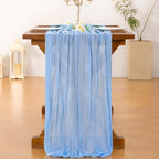 10 Pack Cheesecloth Table Runner Fall Boho Gauze Wedding Party Home Decor - Image 4