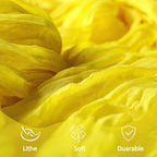 16 Pack 23 x 120 Inch Lemon Yellow Table Runner 10Ft Cheesecloth - Image 5
