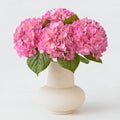 ZYTUYO 4PCS 20'' Bright Pink Real Touch Hydrangeas Latex Artificial Flowers for Baby Shower Birtiyday Wedding Pink Partry Flower Arrangeament Home Living Room Table Centerpiece by ZYTUYO