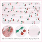 6 Pcs 29x118 Inch Cherry Shiny Glitter Tulle Table Runner, Pink Gauze Cherry Themed Party Decorations Tablecloth for Cake Birthday Party Baby Shower Wedding Christmas - Image 3