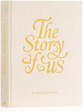 Lanpn Wedding Anniversary Journal - The Story of Us, Linen Dating 1st to 70th Couple Memory Book Wedding Scrapbook, 190 Pages Love Stories Notebook Marriage Newlywed Bridal Shower Gift, Beige by Lanpn