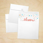 LUXPaper Square Invitation Envelopes | Peel & Press | 6 1/4" x 6 1/4" | White Linen | 80lb. Text | 250 Qty - Image 7