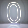 LED Neon Signs Number 0 Birthdays Decor Neon Lights Party USB Plus Battery Case Light up your baby's birthday with our Neon Number Zero Sign (Number 0) by NUOSHANZS