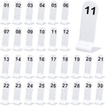 Tuanse 1-30 Table Order Numbers,Restaurant Double Sided Acrylic Sign, White by Tuanse