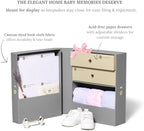 Savor | Baby Keepsake Organizer Box | The Original Fabric Acid-Free Modern Minimalist Gender-neutral Memory Box with Labels | For Pregnancy, Mother’s Day, Baby Shower, New Baby Girl Baby Boy Gifting - Image 3