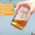 20 Pack 10 oz Honey Jars with Golden Lids and Wooden Dippers - Image 5