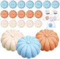 Maxcheck 24 Sets Fall Little Pumpkin Baby Shower Favors Soap Party Favors Include Pumpkin Soap Themed Tags Organza Bag for Thanksgiving Wedding Decoration Bridal Gender Reveal (Boy Blue) by Maxcheck