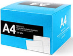 LUXPaper A4 Invitation Envelopes | 4 1/4" x 6 1/4" | Bright White | 70lb. Text | 500 Qty - Image 3