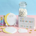 Twinkle Twinkle Baby Shower 129 Pc Party Kit - Plates, Napkins, Guest Bk, Cups & Baby Shower Games (16 Guests) Party Supplies Tableware Decor - Image 7