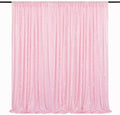 Pink Sequin Backdrop Curtain 8ft x 8ft Baby Shower Backdrop Drapes by QueenDream