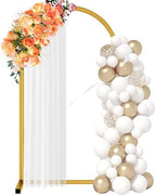 6.6 ft Gold Metal Balloon Arch Stand for Wedding, Birthday & Baby Shower by ZHIYO-LIFE