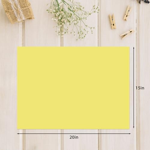 PINWATT 1000 Sheets 20"X15" Tissue Paper Bulk for Gift Bags - Yellow Wrapping Tissue Paper for Birthday,Weddings,Showers,Gift Packaging,Artworks,Party Favor,Decorations,Wrapping Supplies - Image 3
