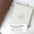 Duncan & Stone Hardcover Birthday Book & Baby Memory Album, 72 Pages - Image 3