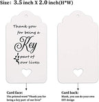 100 PCS Bridal Shower Favors Key Bottle Openers,Wedding Favors,Gifts,Decorations or Souvenirs for guests Bulk ,Bridal Shower Party Favors with Card Tag and Chains (Gold) - Image 5