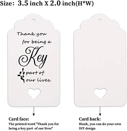 100 PCS Bridal Shower Favors Key Bottle Openers,Wedding Favors,Gifts,Decorations or Souvenirs for guests Bulk ,Bridal Shower Party Favors with Card Tag and Chains (Gold) - Image 5