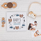 Keepsake Baby Memory Book for Baby Boy or Girl – Timeless Woodland Baby Journal Scrapbook Photo Album for First 5 Years – Milestone Book to Record Every Event from Birth to Age 5 - Image 6