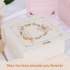 Baby Baptism Bracelet with Cross - Baptism Gifts for Girl - Image 6