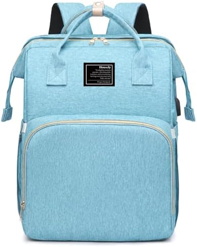 houscly Diaper Bag Backpack with Changing Station, 25L Large Capacity by houscly