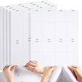 Sherr 200 Sheets Printable Raffle Tickets with Numbers Tear Away Stubs 8.5 x 11 Inch 0.2 lb/sheet Perforated Cardstock for Events, 1600 Tickets, White, 2.125 x 5.5 Inch by Sherr