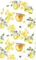 Honey Bee Arched Fabric Backdrop Covers Honey Honeycomb Arch Stand Cover for Baby Shower Birthday Decoration(Only Cover) by KONPON