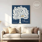 MuralMax Personalized Wedding Signing Tree Canvas Guest Book Wall Art - Image 7