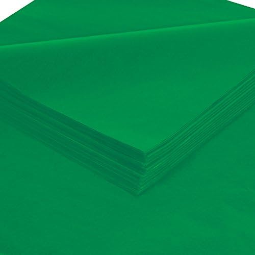 Aviditi Premium Tissue Paper Gift Wrap, 20" x 30", Kelly Green, Bulk Pack (480 Sheets per Case), Perfect for Gift Wrap, Holidays, Birthdays, Crafts, DIY Projects, and Decorations by Aviditi