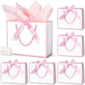 DOYIDE 30 Pcs Thank You Gift Bags with Tissue Paper & Handles, 9x7x3.1inch by DOYIDE