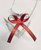 25 Personalized Ribbons Assesmbled Bows Custom Bridal Shower Favor Party Favors Wedding Bridesmaid Memorial Ribbons Funeral Baby Invitations Mis XV años Quinceanera (Rust) - Image 2
