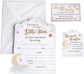 Lillian Rose Twinkle Little Star Theme Baby Shower Invitation Set, White by Lillian+Rose