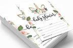 Pack of 30, Girl Baby Shower Party Collection, Baby Shower Invitation Cards, Fill in the Blank Invites WIth Envelopes, Unicorn Theme Party Supplies - Image 3