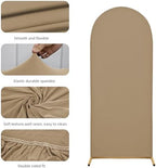Set of 3 Wedding Arch Cover Stretchy Spandex Fabric Backdrop for Arch Stand - Image 5