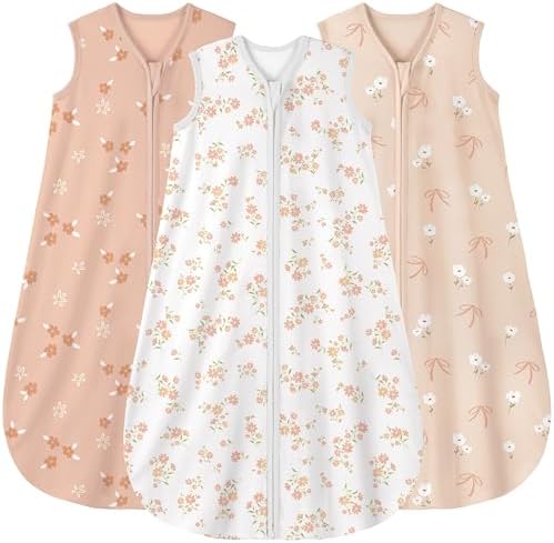 Yoofoss Baby Sleep Sack 12-18 Month 0.5TOG 100% Organic Cotton 2-Way Zipper by YOOFOSS
