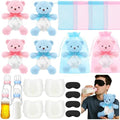 4 Sets Bottle Chug Baby Shower Games Juegos Para for Gender Reveal Game by Yearntown