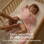 Rayon Made from Bamboo Sleep Sack 18-24 Months, Detachable Sleeves - Adjustable Warmth to Prevent Overheating, 1.0 TOG Breathable Wearable Blanket Toddler Sleeping Bag, Safe for Night Sleep - Image 5