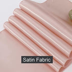 Blush Pink Chair Bows Sashes 50 Pack, Gankar Satin Light Rose Gold Chair Ribbons Ties for Wedding Party Birthday Gender Reveal Decoration - Image 5