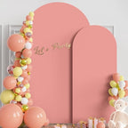 Wokceer Arch Backdrop Cover 7.2FT,6FT Dusty Rose Arch Covers Stretchy - Image 3